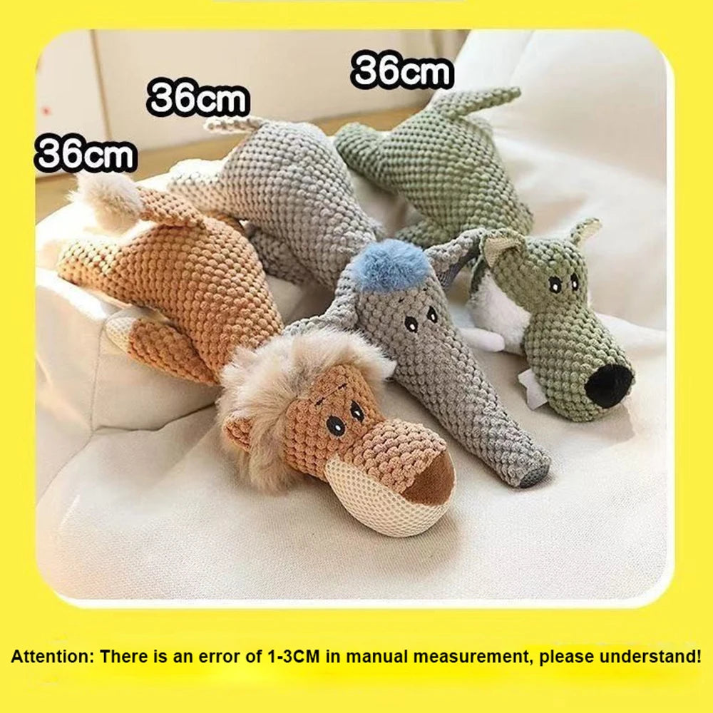 Plush Squeaky Dog Toy for Small Dogs