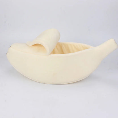 Funny Banana Pet Bed House for Cats & Small Dogs