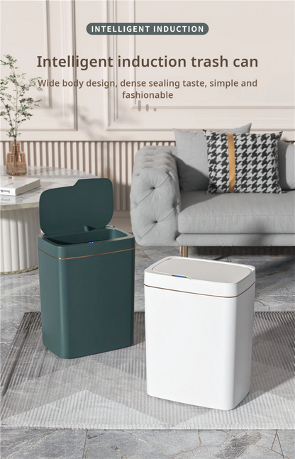 Smart Bathroom Trash Can 15L