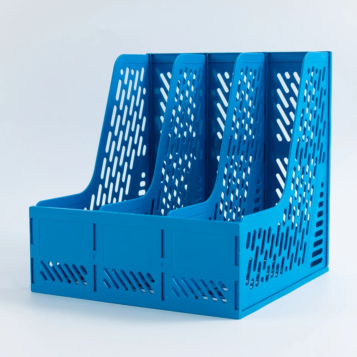 Large-Capacity Desktop File Rack for Document Organisation