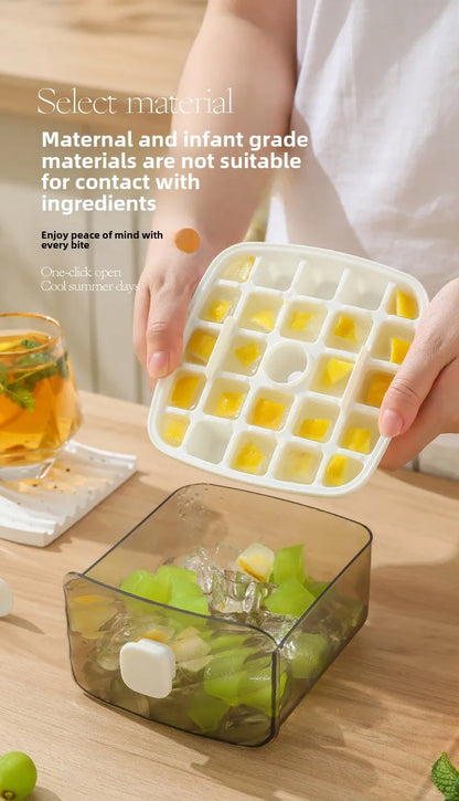 Double Layer Large Capacity Ice Cube Mold Maker Machine