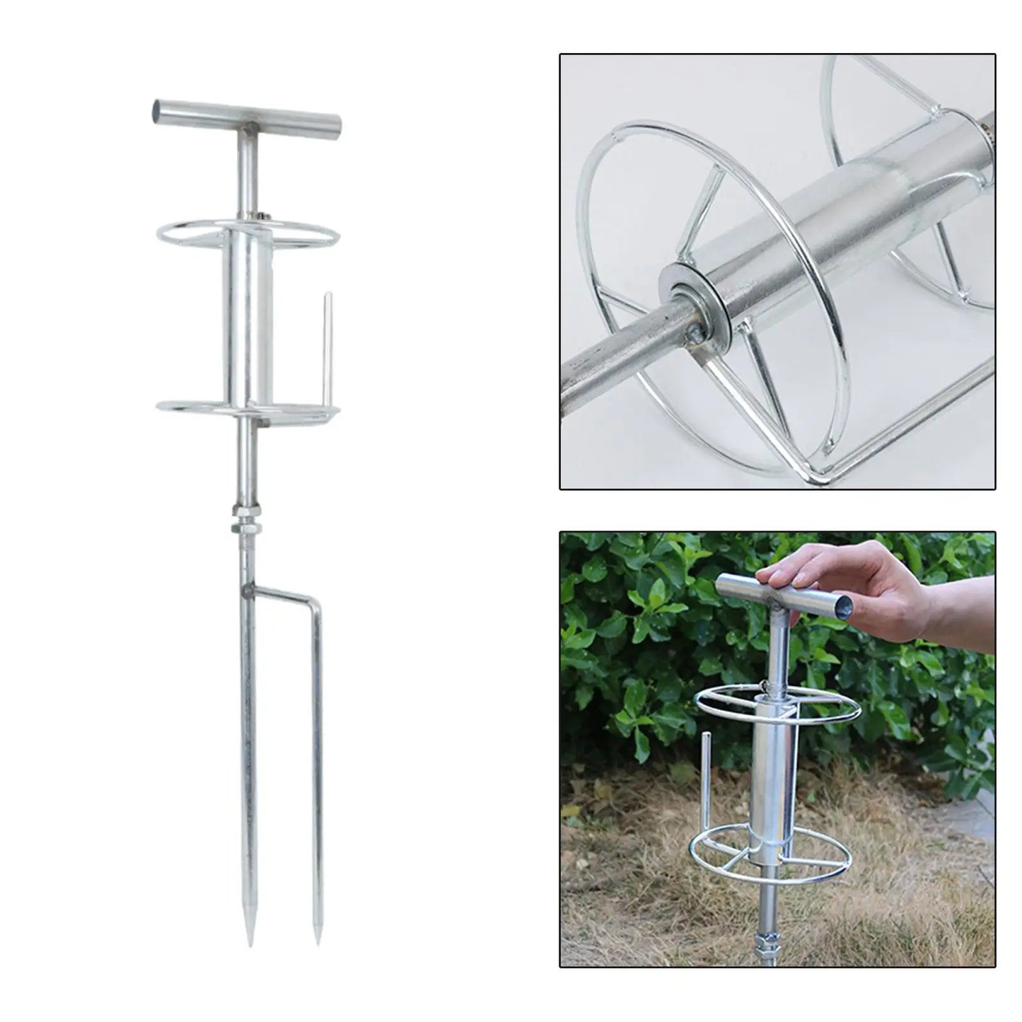 Heavy Duty Garden Hose Guide Stake