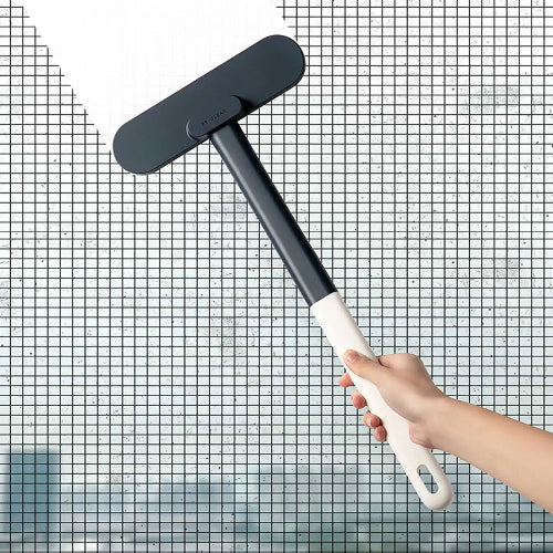 Long-Handled Window & Surface Cleaning Brush for Glass