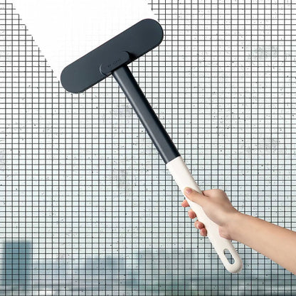 Long-Handled Window & Surface Cleaning Brush for Glass