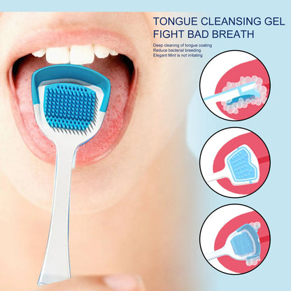 Tongue Cleaning Gel & Brush Kit