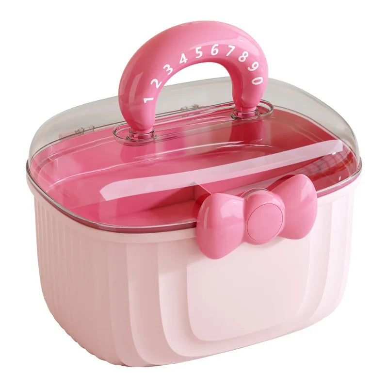 Cute Bow Hair Accessories Storage Box