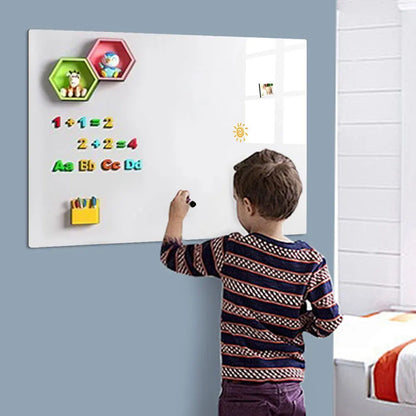 Magnetic Dry Erase Whiteboard Wall Sticker Kit