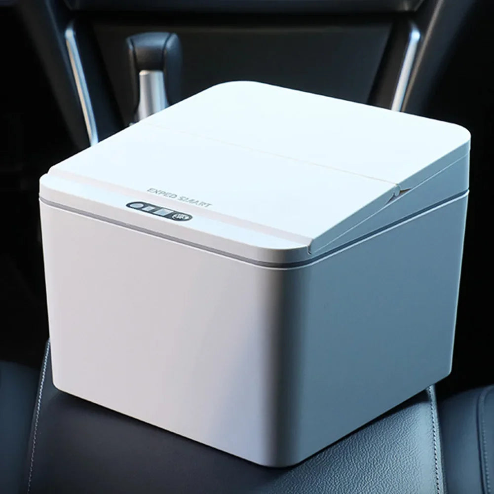 Portable Automatic Garbage Bucket with Lid