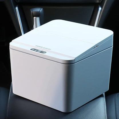 Portable Automatic Garbage Bucket with Lid