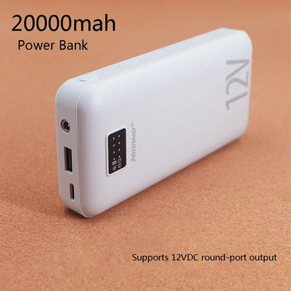 20,000mAh 12V DC Portable Power Bank