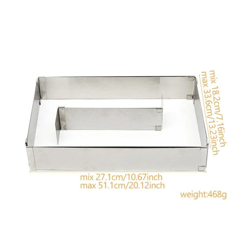 Adjustable Stainless Steel Cake Ring Mold
