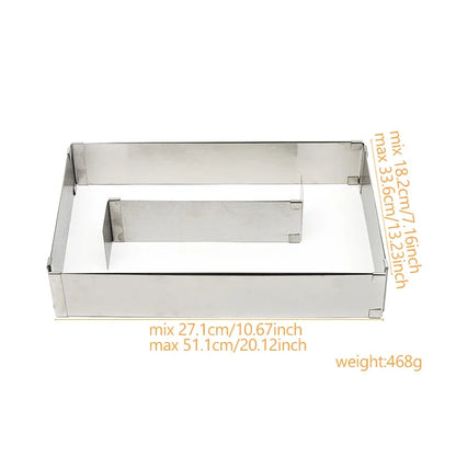 Adjustable Stainless Steel Cake Ring Mold