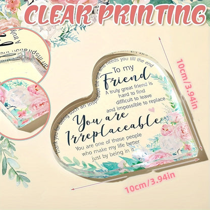 1Pc Acrylic Friendship Gift