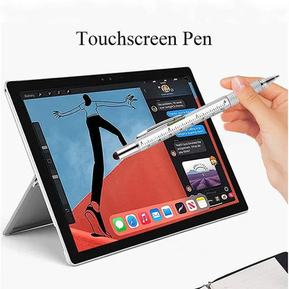 7-in-1 Multifunction Stylus Ballpoint Pen