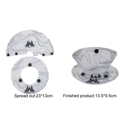 Lightweight Folding Outdoor Tableware Set