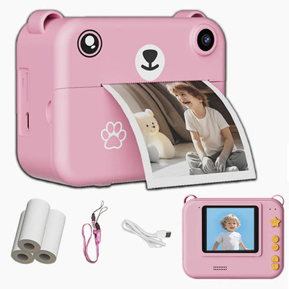 Kids Digital Instant Print Camera with 1080P Video