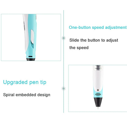 JuniorCare 3D Printing Pen with PLA Filament & Travel Case