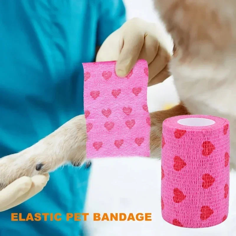 Self-Adhesive Pet Medical Bandage Wrap