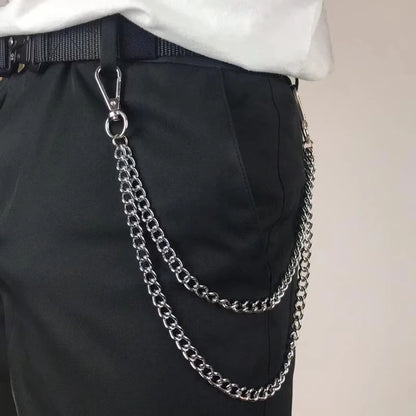 Punk Style Metal Jeans Chain Accessory