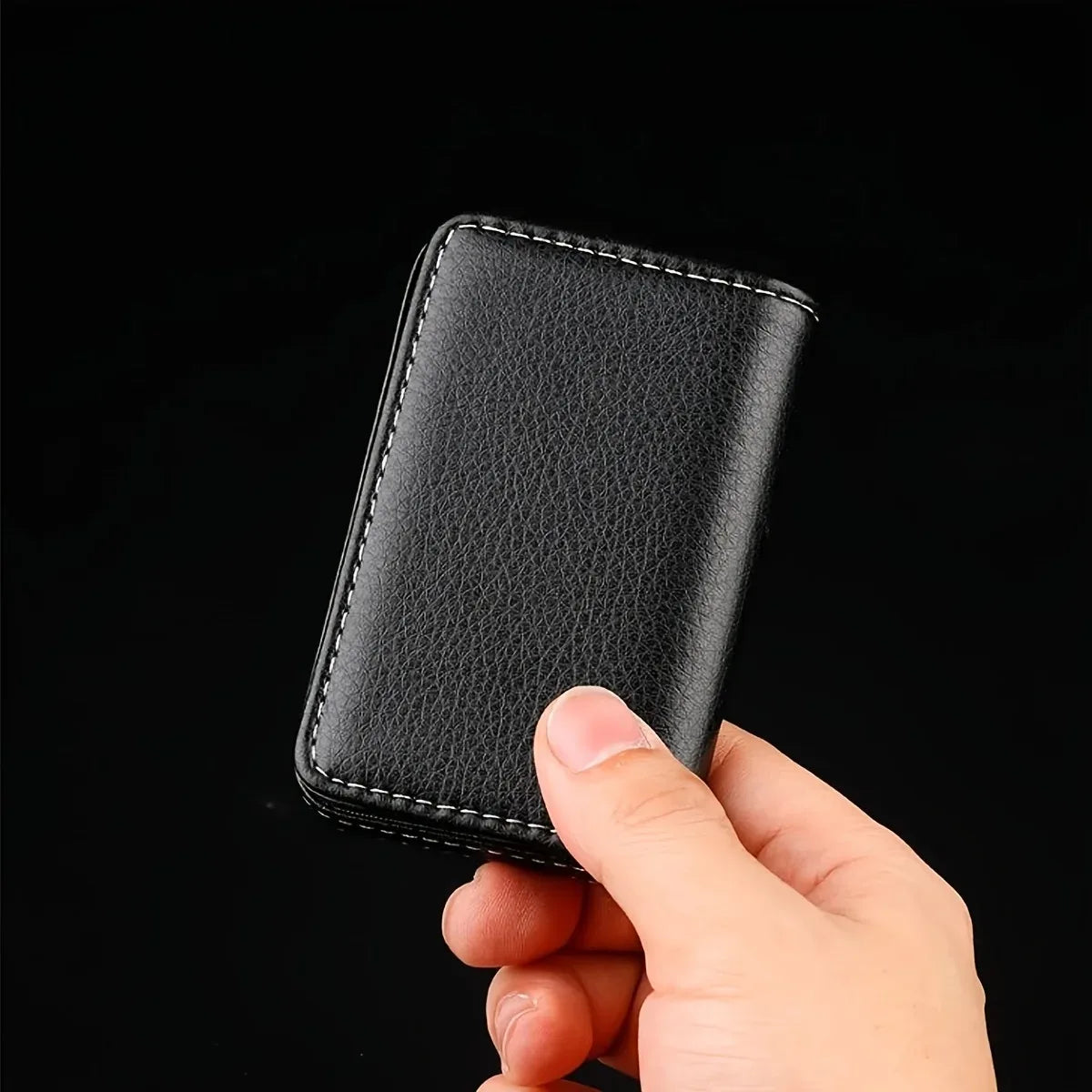 PU Leather Business Card Holder