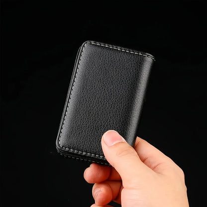 PU Leather Business Card Holder