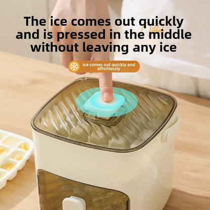 Double Layer Large Capacity Ice Cube Mold Maker Machine