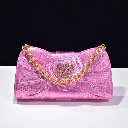 Rhinestone Evening Clutch Bag
