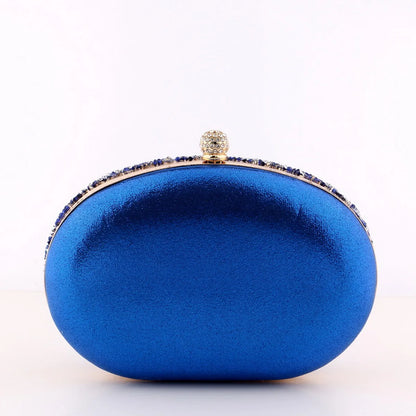 Flower Rhinestones Evening Bag