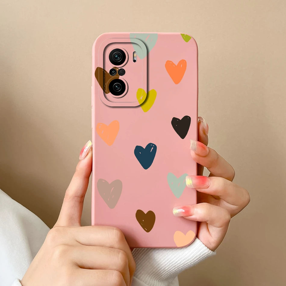 Liquid Silicone Case for Redmi K40 Series