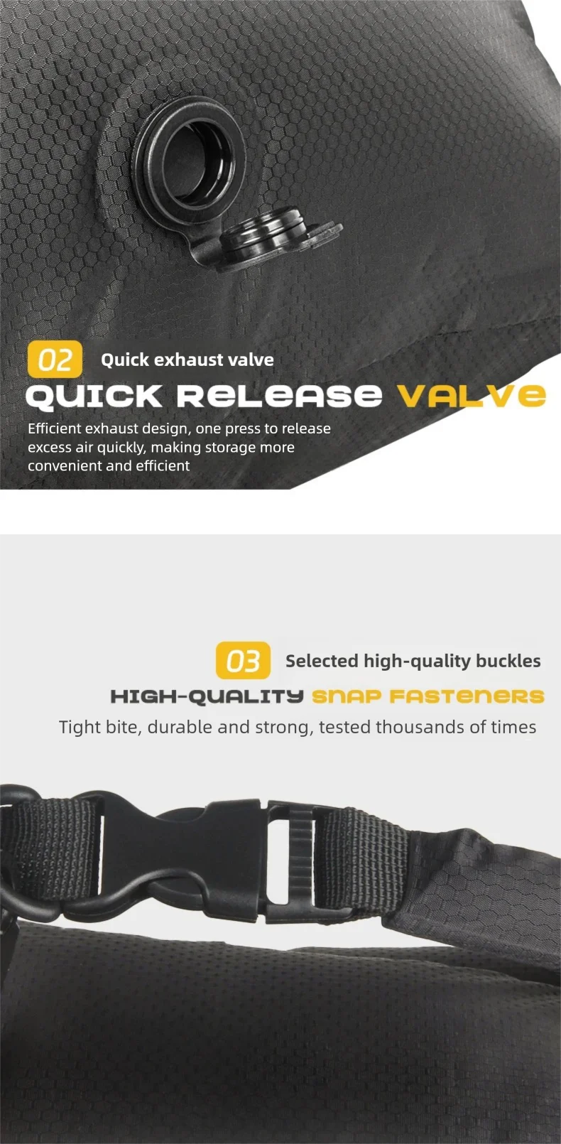 Vacuum Compression Travel Storage Bag