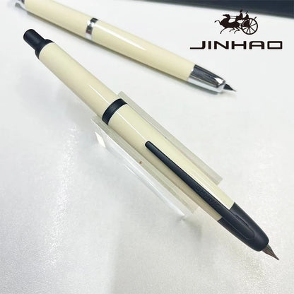 Retractable Fountain Pen with Converter