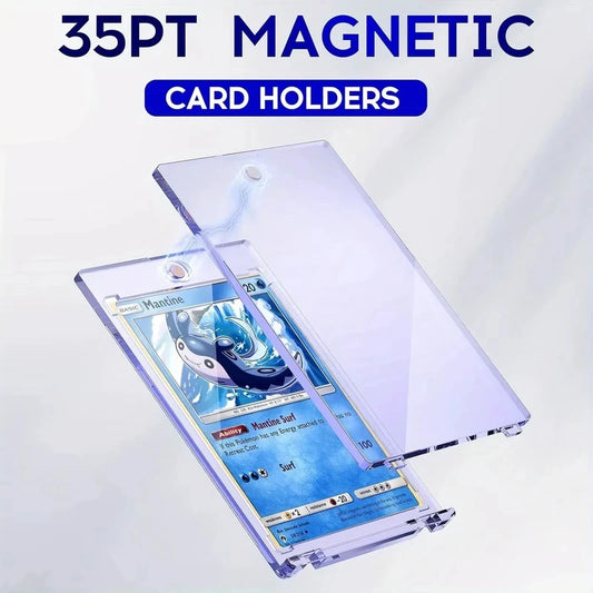 35PT Magnetic Trading Card Holders