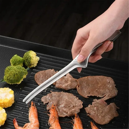 304 Stainless Steel BBQ & Cooking Tongs