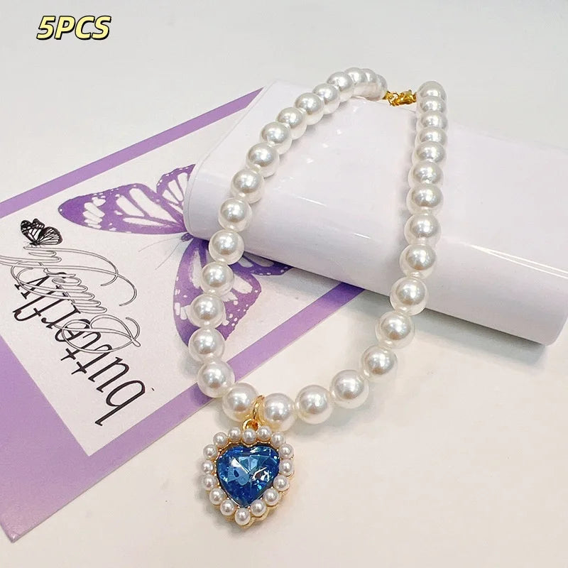 Princess Pearl Pet Collar
