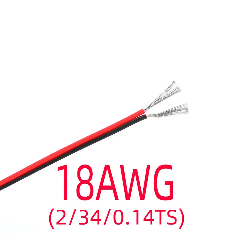 2-Pin Tinned Copper PVC Extension Wire