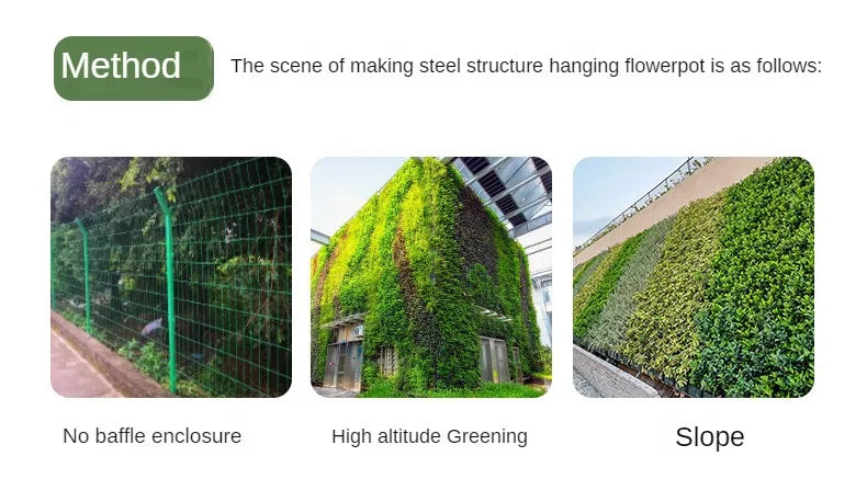 Vertical Wall Planter Growing System
