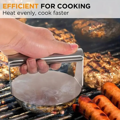 Stainless Steel Burger Smasher