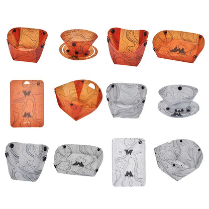 Lightweight Folding Outdoor Tableware Set