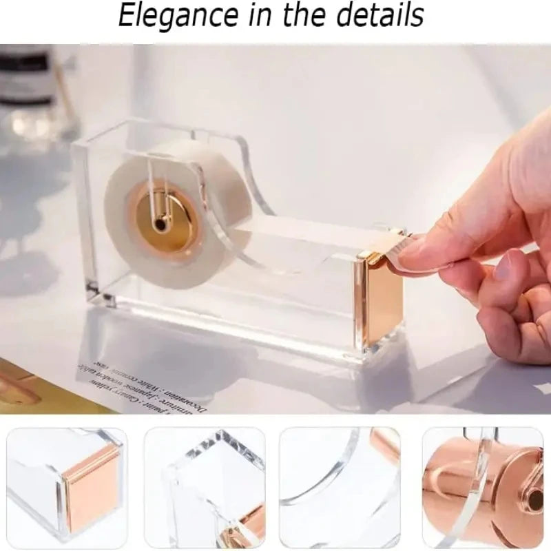Luxury Acrylic Office Desk Set