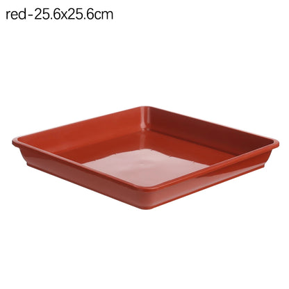 Square Plastic Plant Pot Saucer