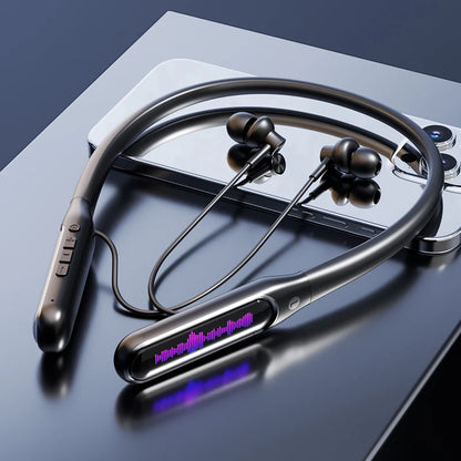Bluetooth Sports Earphones with HD Microphone & 80-Hour Battery