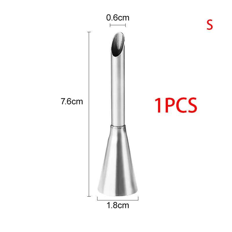 Stainless Steel Cream Piping Nozzle Set