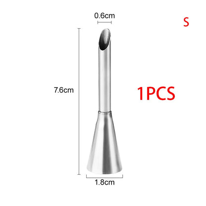 Stainless Steel Cream Piping Nozzle Set