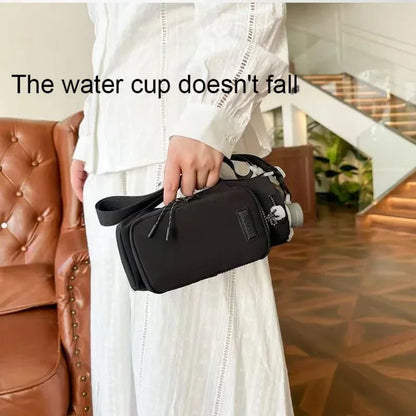 Portable Water Bottle Crossbody Carrier Bag