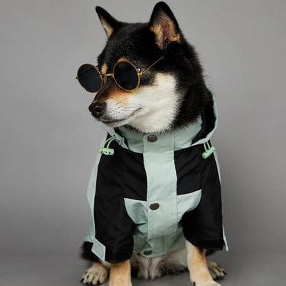Waterproof Dog Jacket – Outdoor Rain Coat for Small & Large Dogs