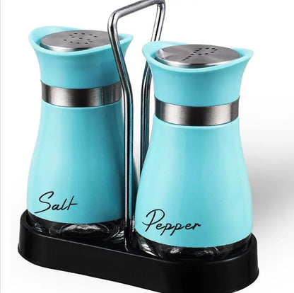 Glass Salt & Pepper Shaker Set