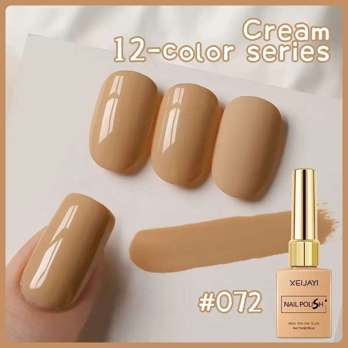 12 Colors UV LED Gel Nail Polish