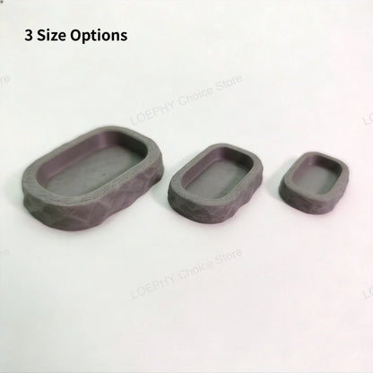 Stone Style Reptile Water Dish Bowl