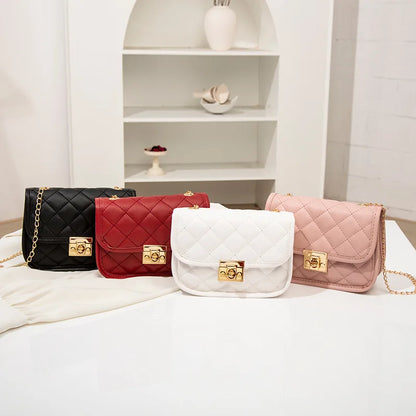 Quilted Chain Crossbody Bag