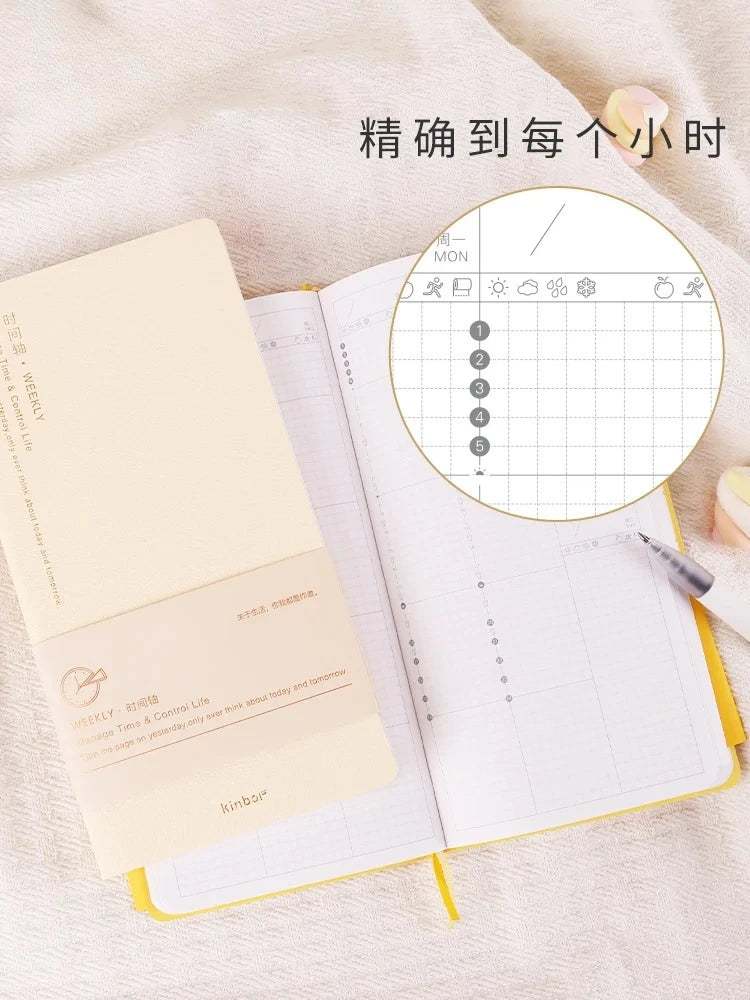Portable Undated Planner Notebook